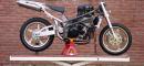 Bakker Framekit GSX-R1000 street fighter, with Bakker Framebouw B.V. rear fork